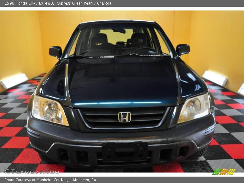 Cypress Green Pearl / Charcoal 1998 Honda CR-V EX 4WD