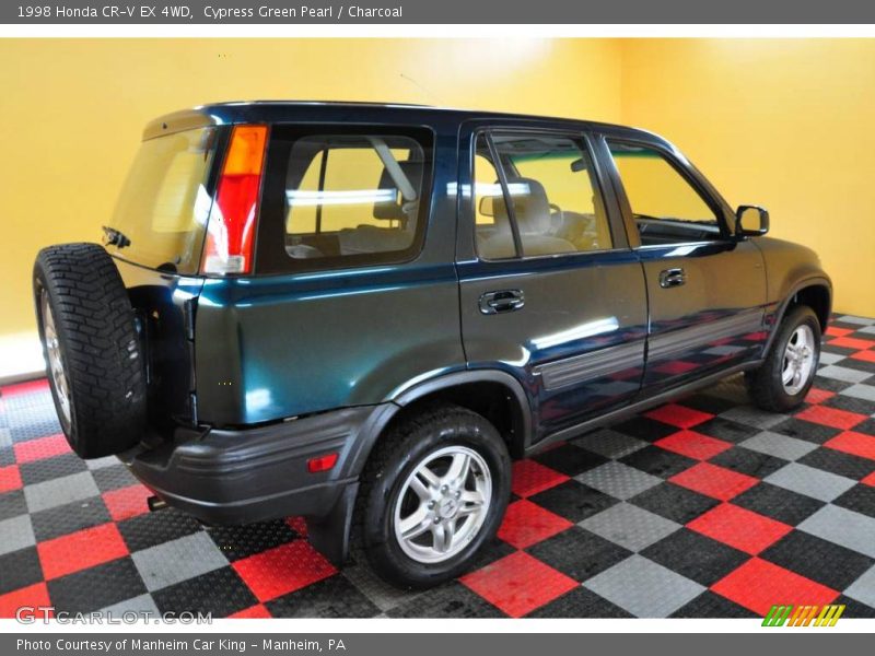 Cypress Green Pearl / Charcoal 1998 Honda CR-V EX 4WD