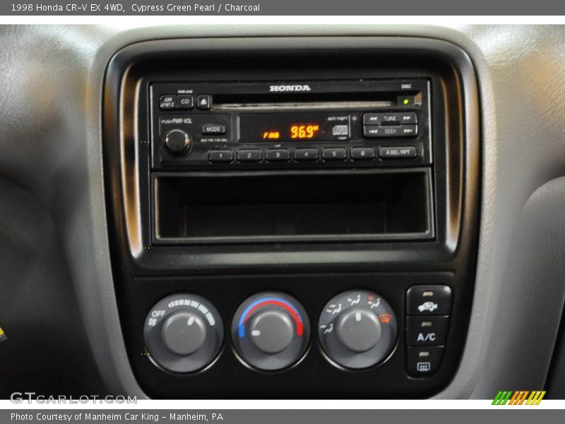 Cypress Green Pearl / Charcoal 1998 Honda CR-V EX 4WD