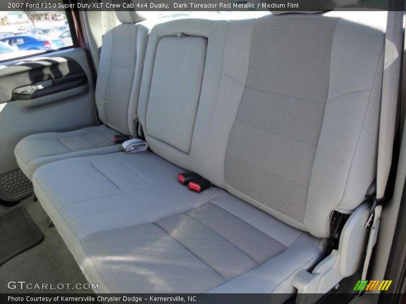 Dark Toreador Red Metallic / Medium Flint 2007 Ford F350 Super Duty XLT Crew Cab 4x4 Dually