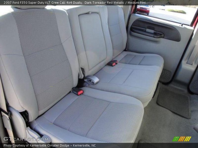 Dark Toreador Red Metallic / Medium Flint 2007 Ford F350 Super Duty XLT Crew Cab 4x4 Dually