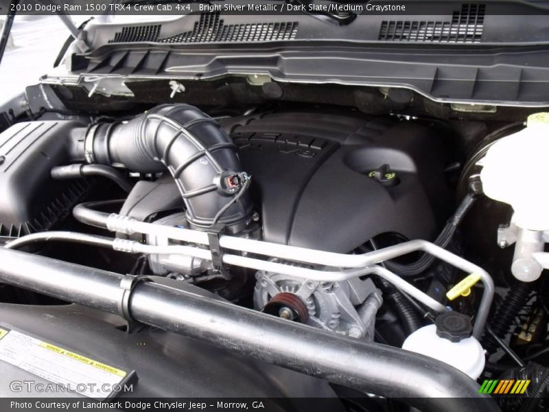 Bright Silver Metallic / Dark Slate/Medium Graystone 2010 Dodge Ram 1500 TRX4 Crew Cab 4x4