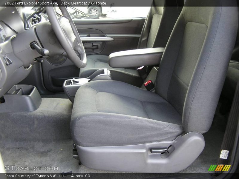 Black Clearcoat / Graphite 2002 Ford Explorer Sport 4x4