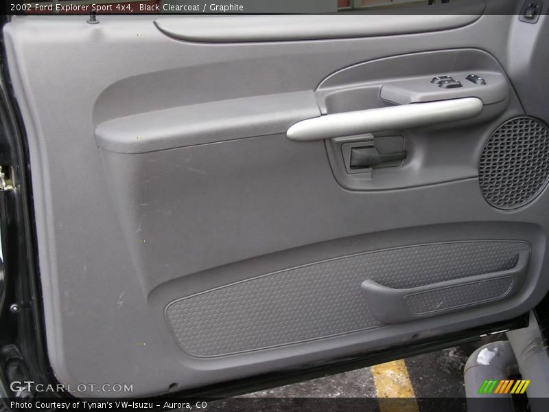 Black Clearcoat / Graphite 2002 Ford Explorer Sport 4x4