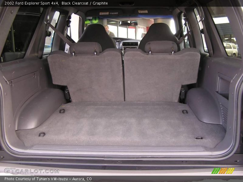 Black Clearcoat / Graphite 2002 Ford Explorer Sport 4x4