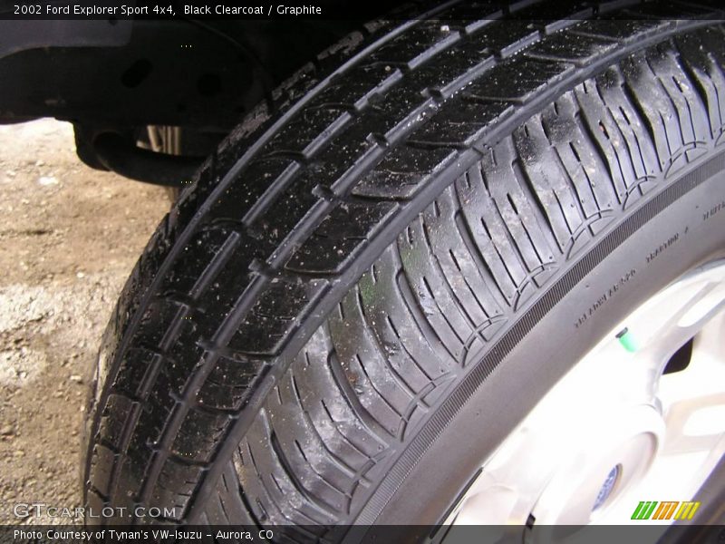 Black Clearcoat / Graphite 2002 Ford Explorer Sport 4x4
