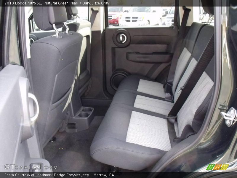 Natural Green Pearl / Dark Slate Gray 2010 Dodge Nitro SE