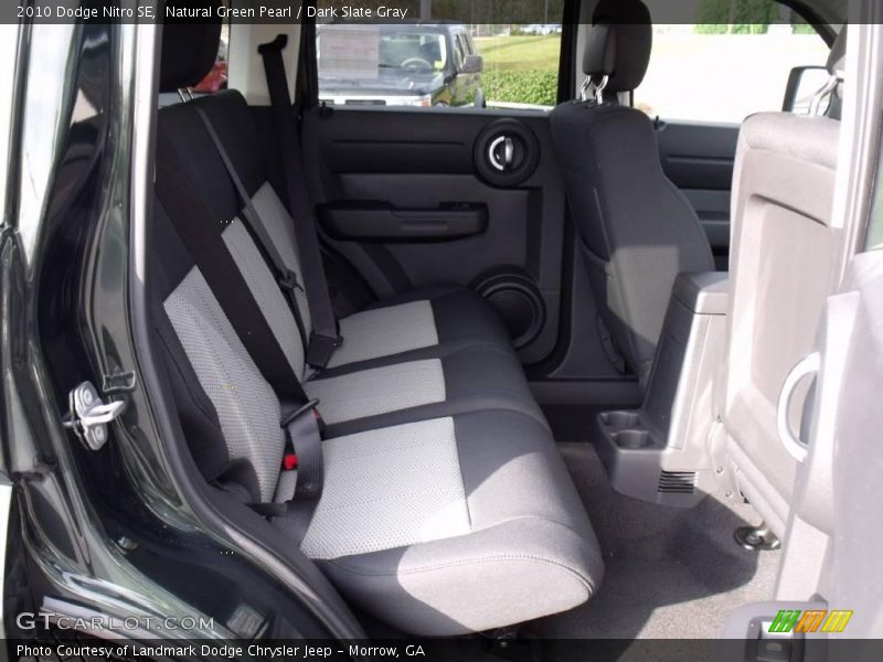 Natural Green Pearl / Dark Slate Gray 2010 Dodge Nitro SE