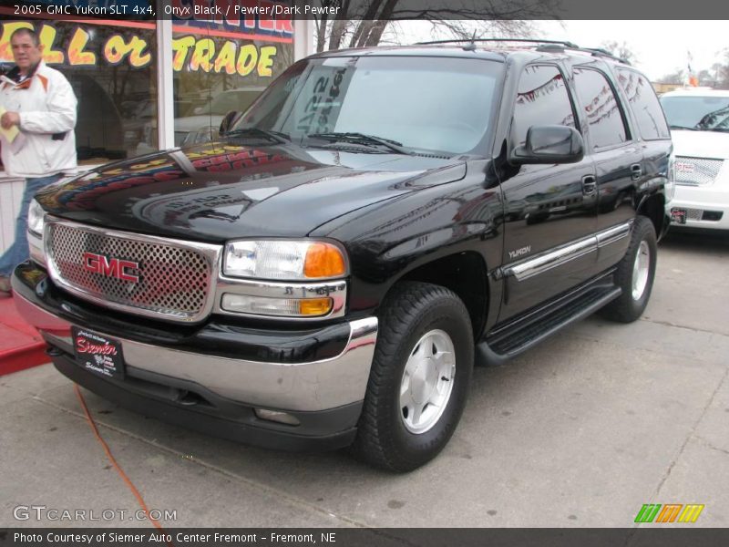 Onyx Black / Pewter/Dark Pewter 2005 GMC Yukon SLT 4x4