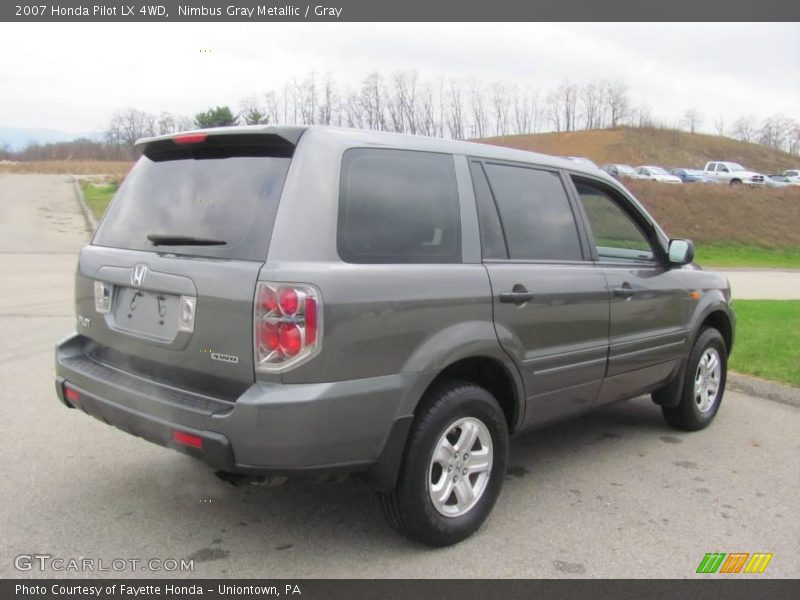 Nimbus Gray Metallic / Gray 2007 Honda Pilot LX 4WD