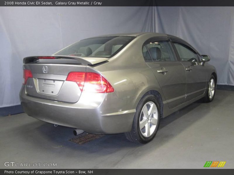 Galaxy Gray Metallic / Gray 2008 Honda Civic EX Sedan