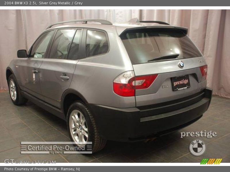Silver Grey Metallic / Grey 2004 BMW X3 2.5i