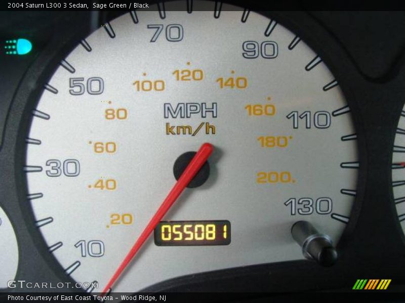 Sage Green / Black 2004 Saturn L300 3 Sedan