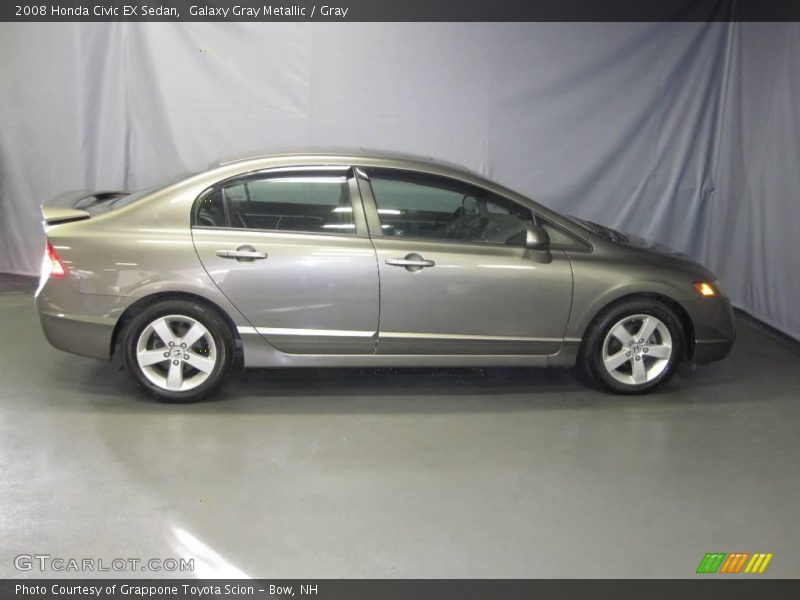 Galaxy Gray Metallic / Gray 2008 Honda Civic EX Sedan