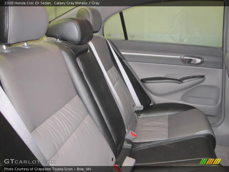 Galaxy Gray Metallic / Gray 2008 Honda Civic EX Sedan