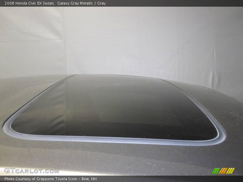 Galaxy Gray Metallic / Gray 2008 Honda Civic EX Sedan