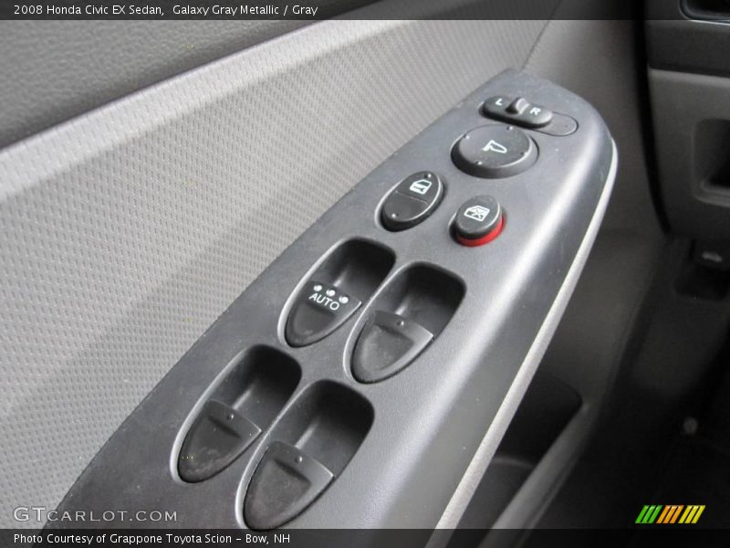 Galaxy Gray Metallic / Gray 2008 Honda Civic EX Sedan