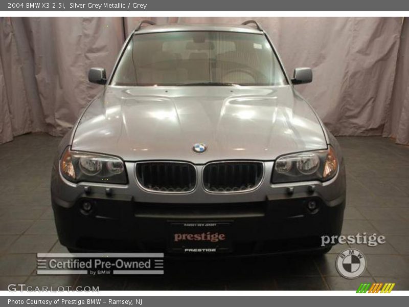 Silver Grey Metallic / Grey 2004 BMW X3 2.5i