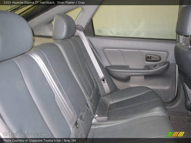 Silver Pewter / Gray 2003 Hyundai Elantra GT Hatchback