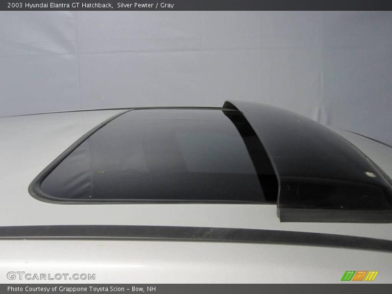Silver Pewter / Gray 2003 Hyundai Elantra GT Hatchback