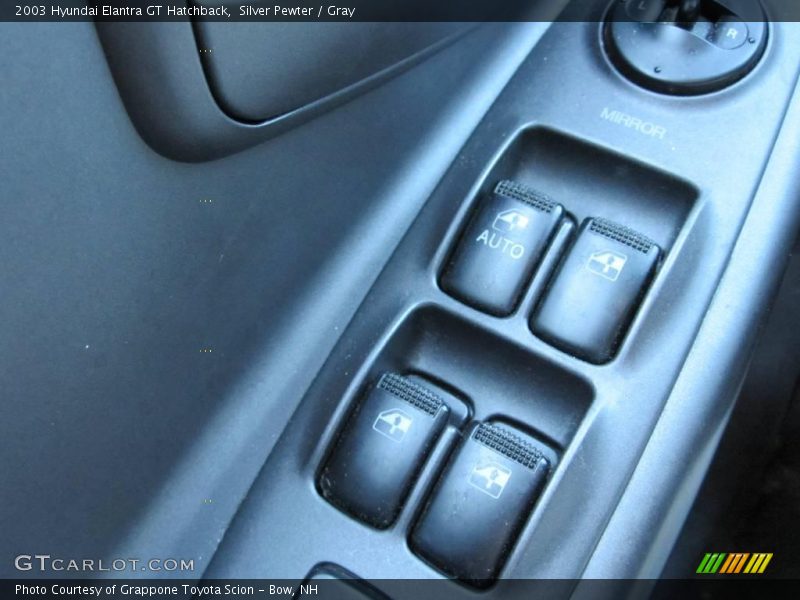 Silver Pewter / Gray 2003 Hyundai Elantra GT Hatchback