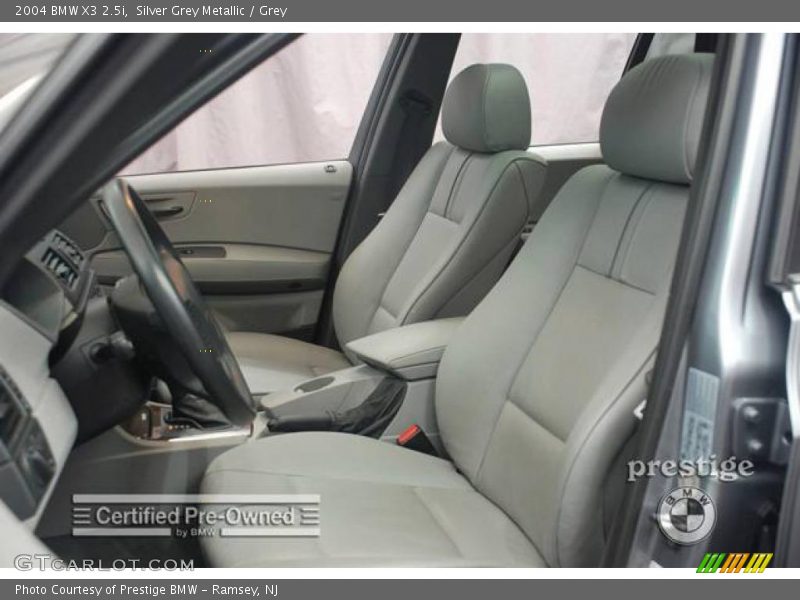 Silver Grey Metallic / Grey 2004 BMW X3 2.5i