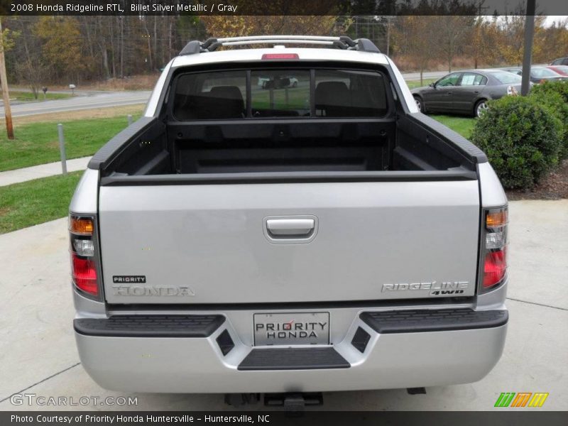 Billet Silver Metallic / Gray 2008 Honda Ridgeline RTL