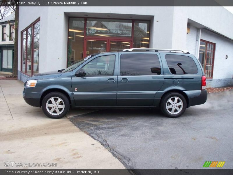 Blue Granite Metallic / Tan 2005 Saturn Relay 3