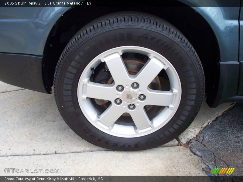 Blue Granite Metallic / Tan 2005 Saturn Relay 3