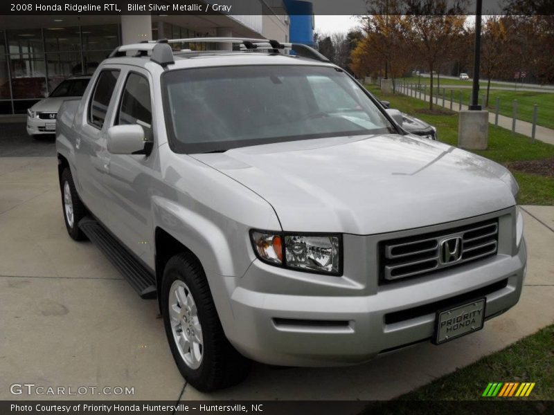 Billet Silver Metallic / Gray 2008 Honda Ridgeline RTL