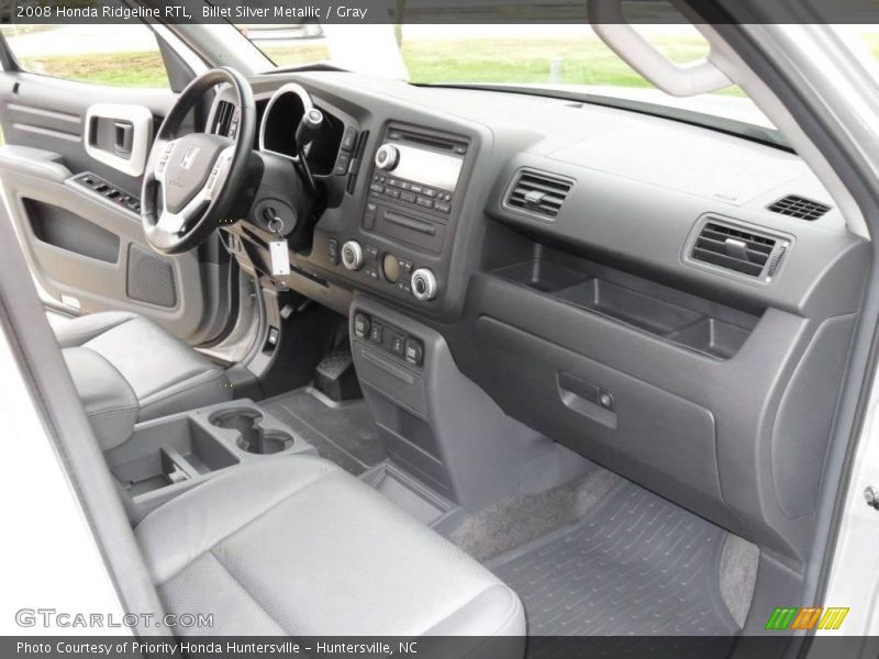 Billet Silver Metallic / Gray 2008 Honda Ridgeline RTL