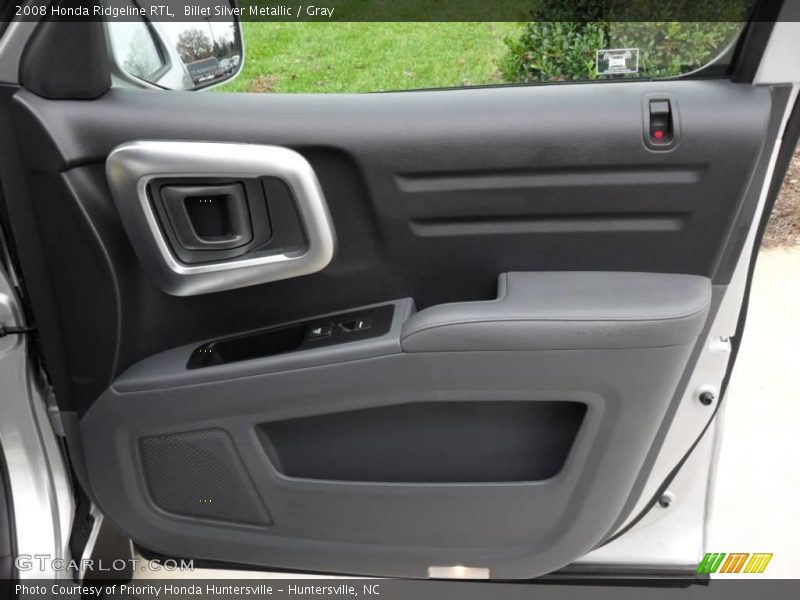 Billet Silver Metallic / Gray 2008 Honda Ridgeline RTL