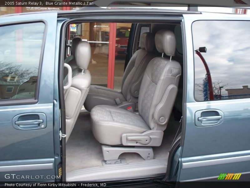 Blue Granite Metallic / Tan 2005 Saturn Relay 3