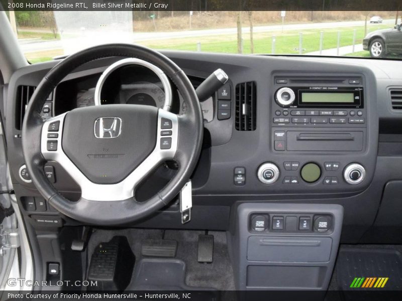Billet Silver Metallic / Gray 2008 Honda Ridgeline RTL