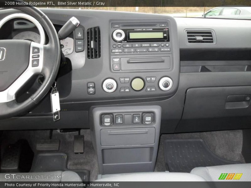 Billet Silver Metallic / Gray 2008 Honda Ridgeline RTL