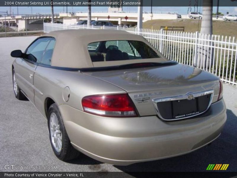 Light Almond Pearl Metallic / Sandstone 2004 Chrysler Sebring LXi Convertible