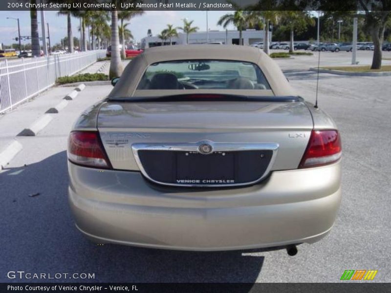 Light Almond Pearl Metallic / Sandstone 2004 Chrysler Sebring LXi Convertible