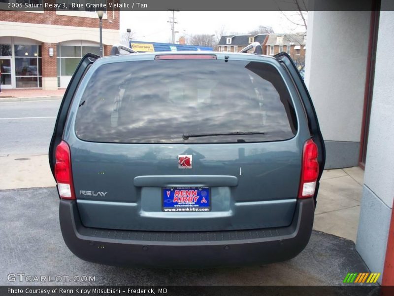 Blue Granite Metallic / Tan 2005 Saturn Relay 3