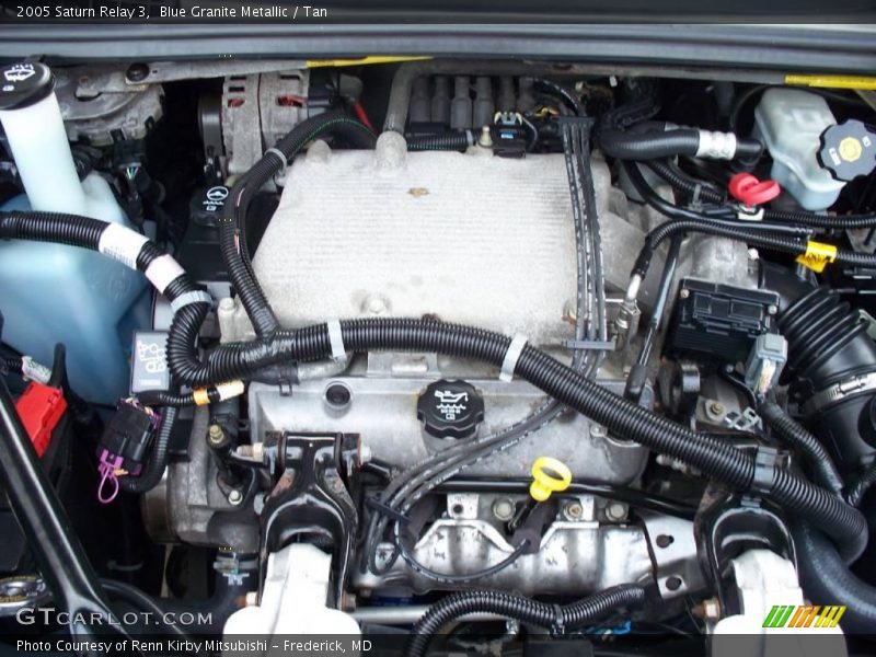Blue Granite Metallic / Tan 2005 Saturn Relay 3