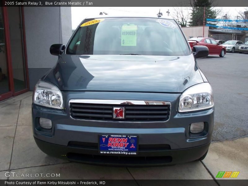 Blue Granite Metallic / Tan 2005 Saturn Relay 3