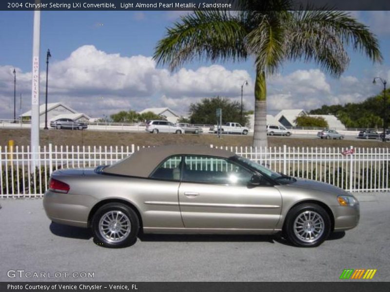 Light Almond Pearl Metallic / Sandstone 2004 Chrysler Sebring LXi Convertible