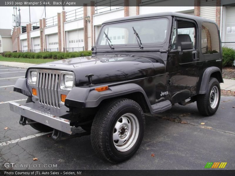 Black / Agate 1993 Jeep Wrangler S 4x4