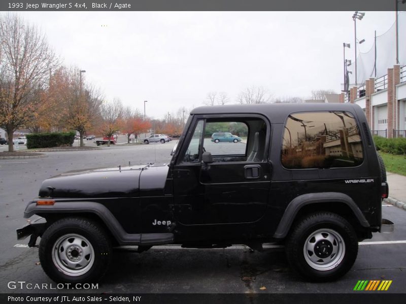 Black / Agate 1993 Jeep Wrangler S 4x4