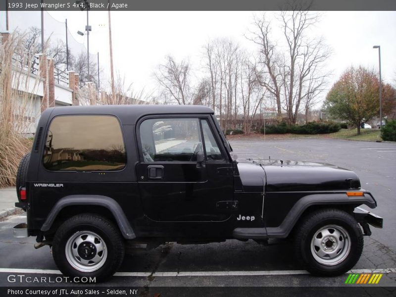 Black / Agate 1993 Jeep Wrangler S 4x4
