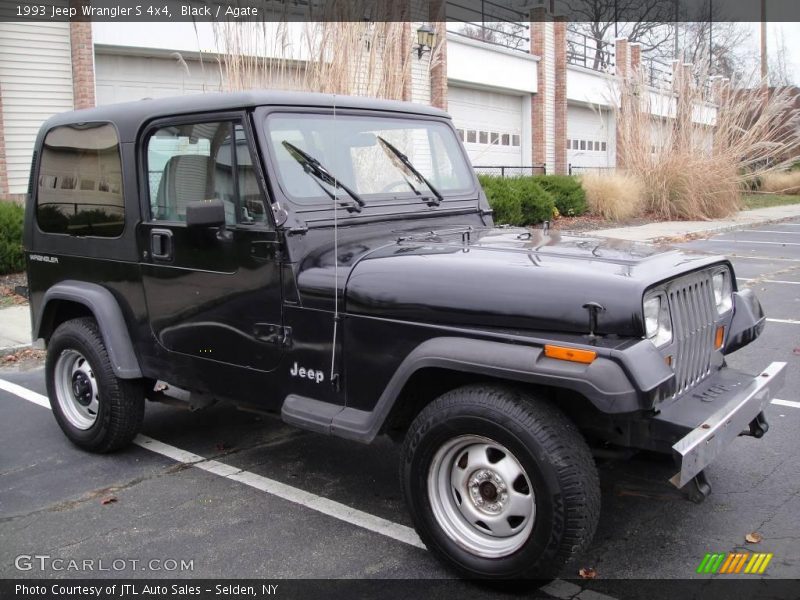 Black / Agate 1993 Jeep Wrangler S 4x4