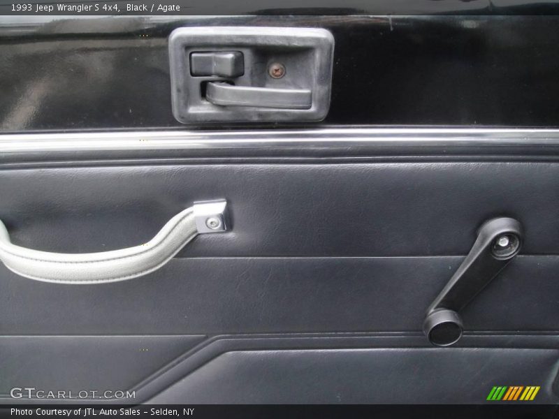 Black / Agate 1993 Jeep Wrangler S 4x4