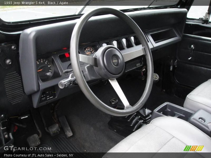Black / Agate 1993 Jeep Wrangler S 4x4