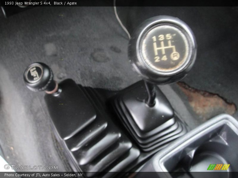 Black / Agate 1993 Jeep Wrangler S 4x4