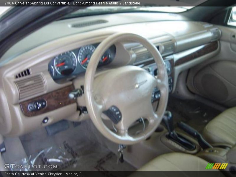 Light Almond Pearl Metallic / Sandstone 2004 Chrysler Sebring LXi Convertible