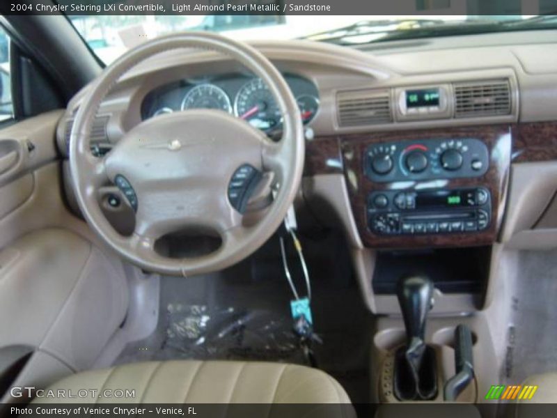 Light Almond Pearl Metallic / Sandstone 2004 Chrysler Sebring LXi Convertible